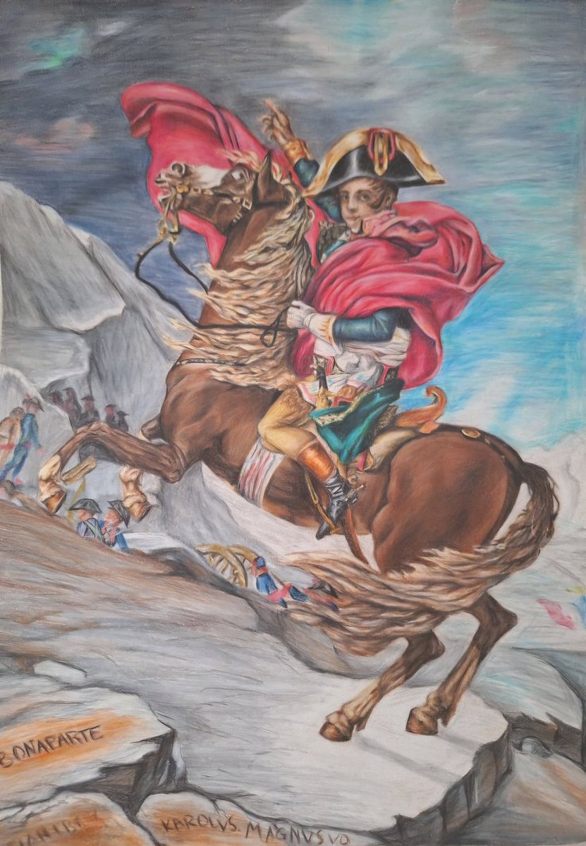 My school project drawing 🇨🇵
#Napoleon