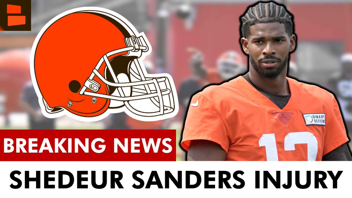 Shedeur Sanders was injured?! How will this affect the Browns QB situation against the Eagles this week?

Watch the latest Browns Report video: youtube.com/watch?v=gEhCDu…

<a href="/ChatSports/">Chat Sports</a>