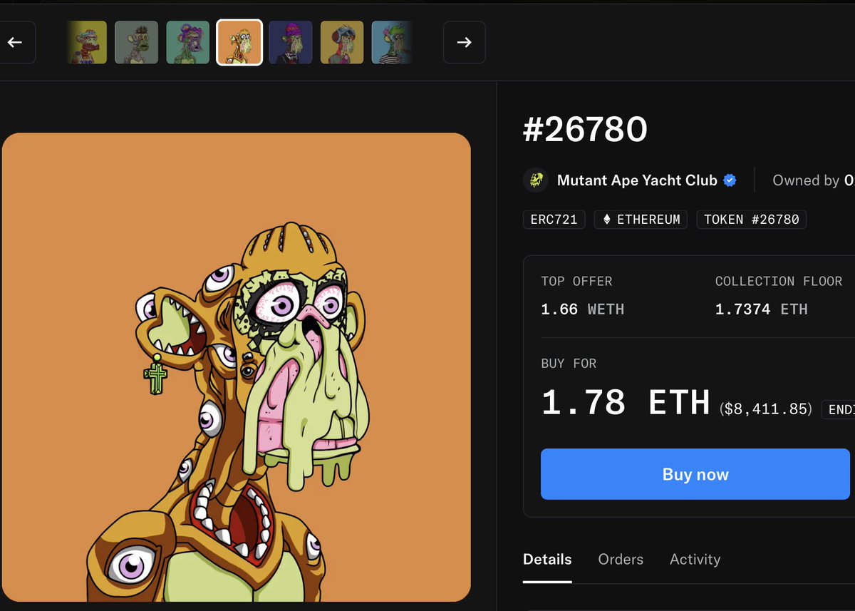 Does anybody still want a Mutant Ape worth 1.75eth ?

Interact, First 1000 Only..