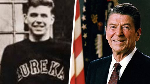 MAGA freaking out about the Vikings having a dude cheerleader is a lot funnier when you realize Reagan use to kick and twirl for the crowd