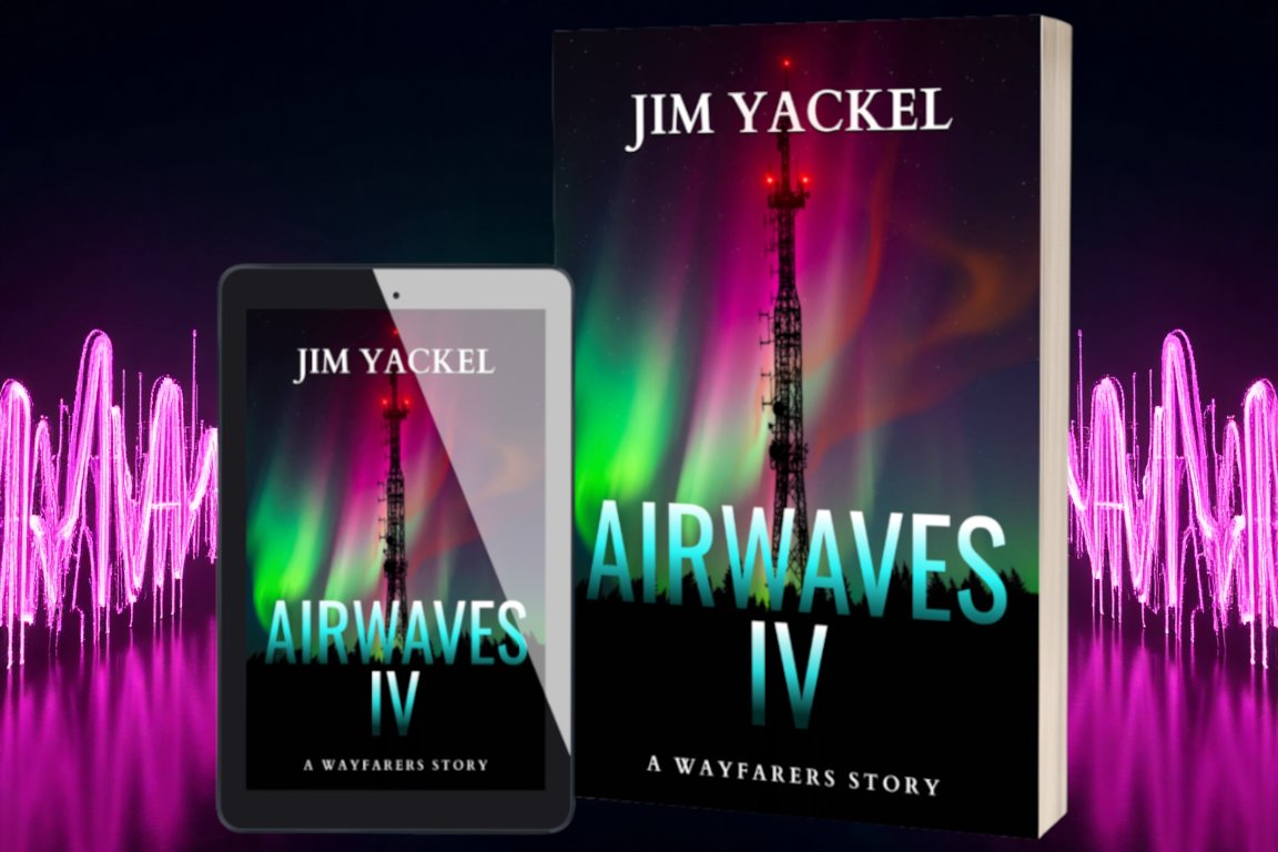 jim_yackel's tweet image. #AmEditing AIRWAVES IV, getting read for release some time in September. I still have an album of radio segues and sounders to upload. I'm getting images together for the inside of the book. It's all a labor of love - a steady process!