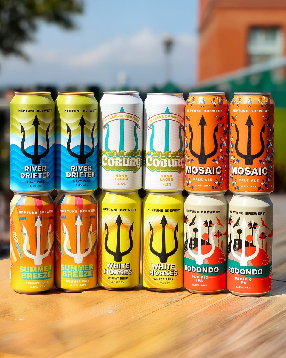 neptunebrewery's tweet photo. New Summer Bundle! ☀️ 
Save Over 10% 😎🥵
We’ve got you covered for summer with these styles:

✅ Pale Ale
✅ Lager
✅ Wheat Beer
✅ Summer Pale
✅ Pacific IPA
✅ Hazy Pale

Get some of our best summer beers, all in one bundle 🍻🔱
🛒 Order from our webshop
🔗 Link in bio https://t.co/Ril7N8FaDU