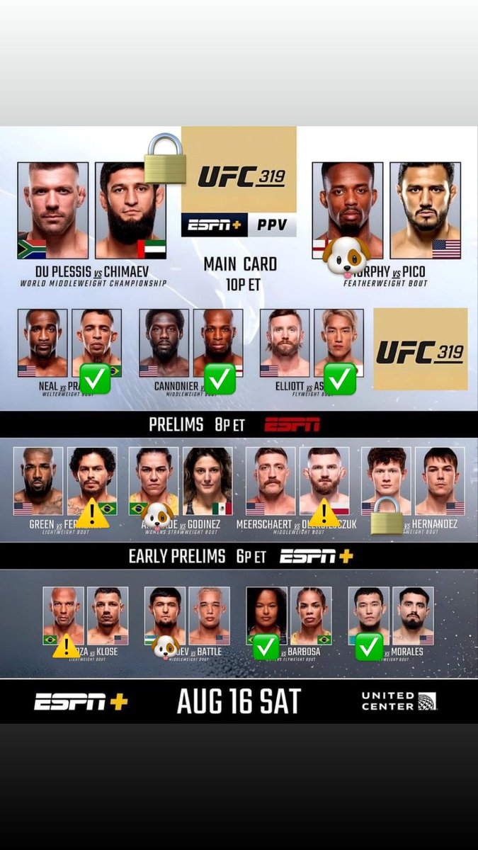 #UFC319 #ufcpicks