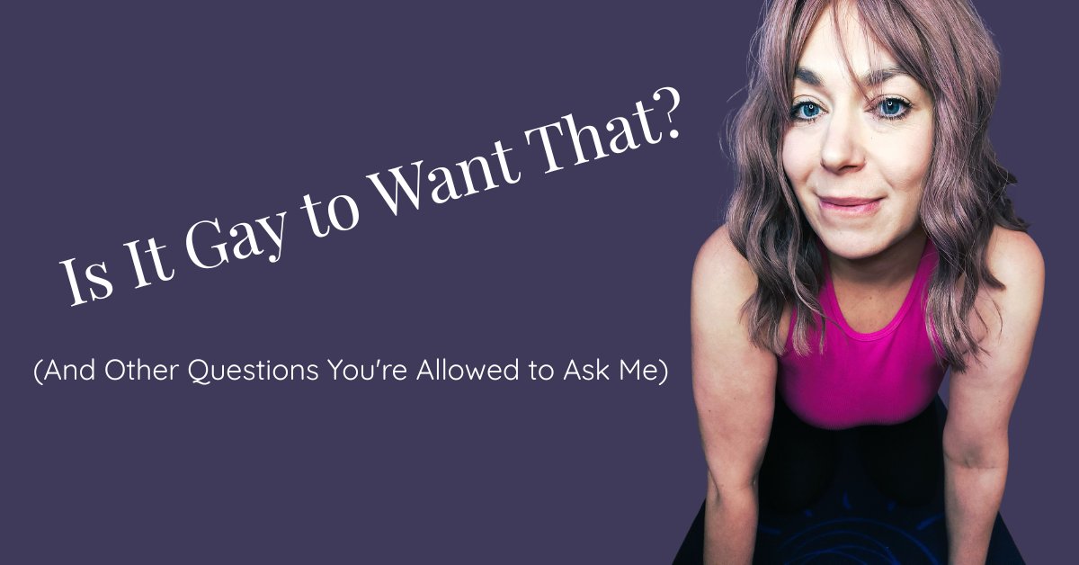 Let’s be honest: sexuality can be confusing, especially when your fantasies don’t line up neatly with the labels you’ve been taught. Maybe you've asked yourself, "Does this mean I'm gay?" or "Why does this turn me on even though it scares me?" 

pennyjade.com/2025/08/is-it-…