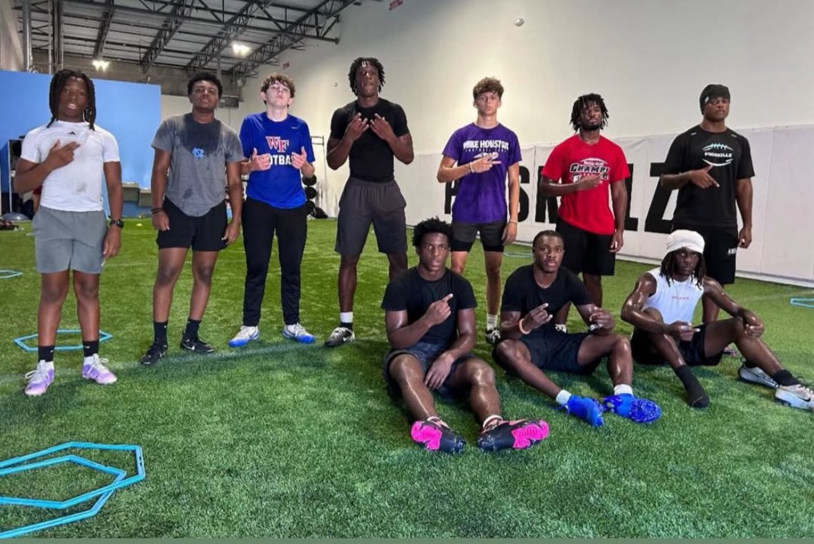 Pre season work 
<a href="/pantherlinemen/">Adrian Valenzuela</a> <a href="/CoachLanceo/">Coach Lance</a> <a href="/WF_CougarFball/">Wake Forest HS Football</a> <a href="/micah_olu/">Micah Olu</a> <a href="/AmareCooke1/">Amare’ Cooke</a> <a href="/On3sports/">On3</a> <a href="/247recruiting/">247Sports Recruiting</a>