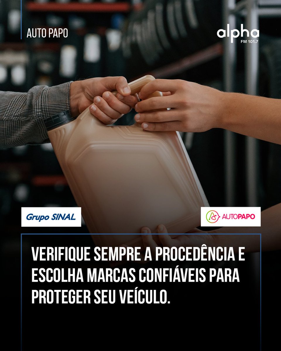 Atenção, motoristas!

A adulteração de combustíveis já é um problema conhecido, mas agora também atinge os óleos lubrificantes. Um levantamento aponta que 20% dos produtos vendidos para motores estão adulterados. 
#publi #autopapo #alphafm #autopapoalphafm #alphafmautopapo