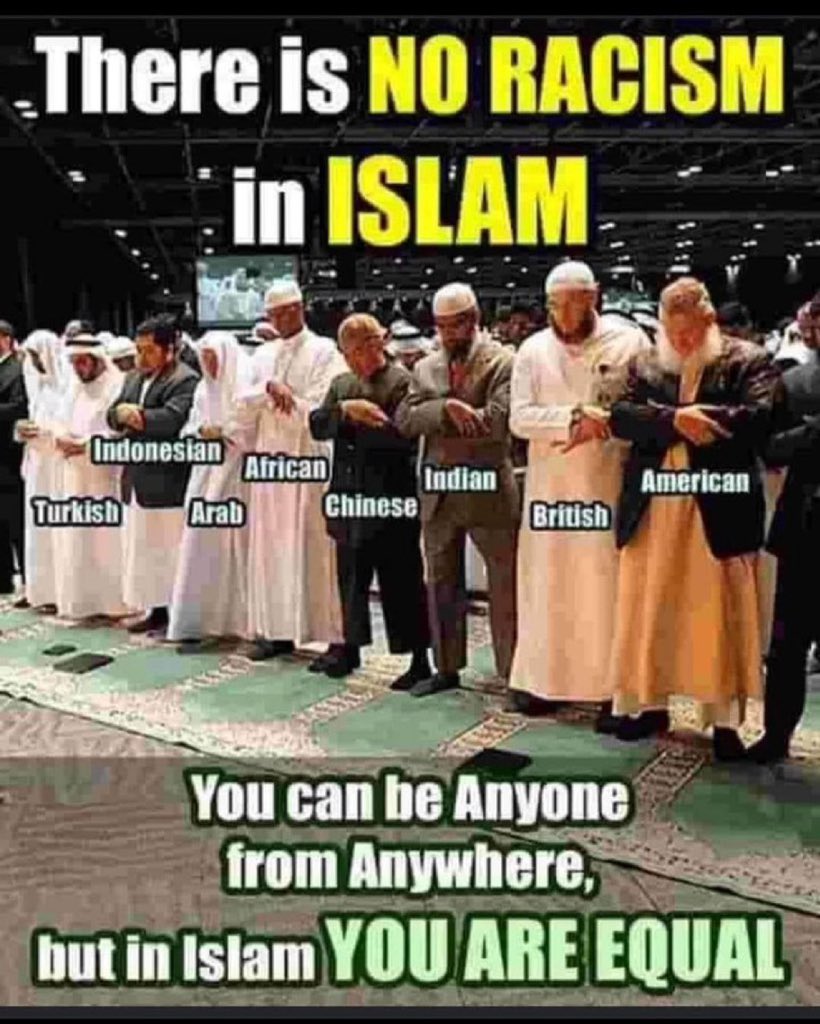 There is no racism in Islam ☪️