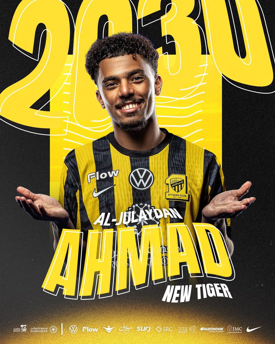 ENTVSHMEDIA (@entvshmedia) on Twitter photo #ENTV_شرقية
رسمياً
نادي #الاتحاد يتعاقد مع أحمد الجليدان قادماً من نادي الفتح
<a href="/ittihad/">نادي الاتحاد السعودي</a>
<a href="/ittihad_fns/">جماهير نادي الاتحاد</a>
<a href="/AbdulazizTF/">عبدالعزيز بن تركي الفيصل</a>
#صيفية_العميد
#اتحادنا_واحد
<a href="/__ahmed42/">احمد الجليدان</a>
متابعة -جلعودالحربي
<a href="/jalood1400/">جلعود الحربي</a>
<a href="/albaz_a/">د.عبدالله بن محمد الباز</a>
<a href="/ali1401qattan/">علي القطان</a>
<a href="/SameeraALqatta1/">Sameera ALqattan الإعلامية/سميرة القطان</a> #ENTV_شرقية
رسمياً
نادي #الاتحاد يتعاقد مع أحمد الجليدان قادماً من نادي الفتح
<a href="/ittihad/">نادي الاتحاد السعودي</a>
<a href="/ittihad_fns/">جماهير نادي الاتحاد</a>
<a href="/AbdulazizTF/">عبدالعزيز بن تركي الفيصل</a>
#صيفية_العميد
#اتحادنا_واحد
<a href="/__ahmed42/">احمد الجليدان</a>
متابعة -جلعودالحربي
<a href="/jalood1400/">جلعود الحربي</a>
<a href="/albaz_a/">د.عبدالله بن محمد الباز</a>
<a href="/ali1401qattan/">علي القطان</a>
<a href="/SameeraALqatta1/">Sameera ALqattan الإعلامية/سميرة القطان</a>
