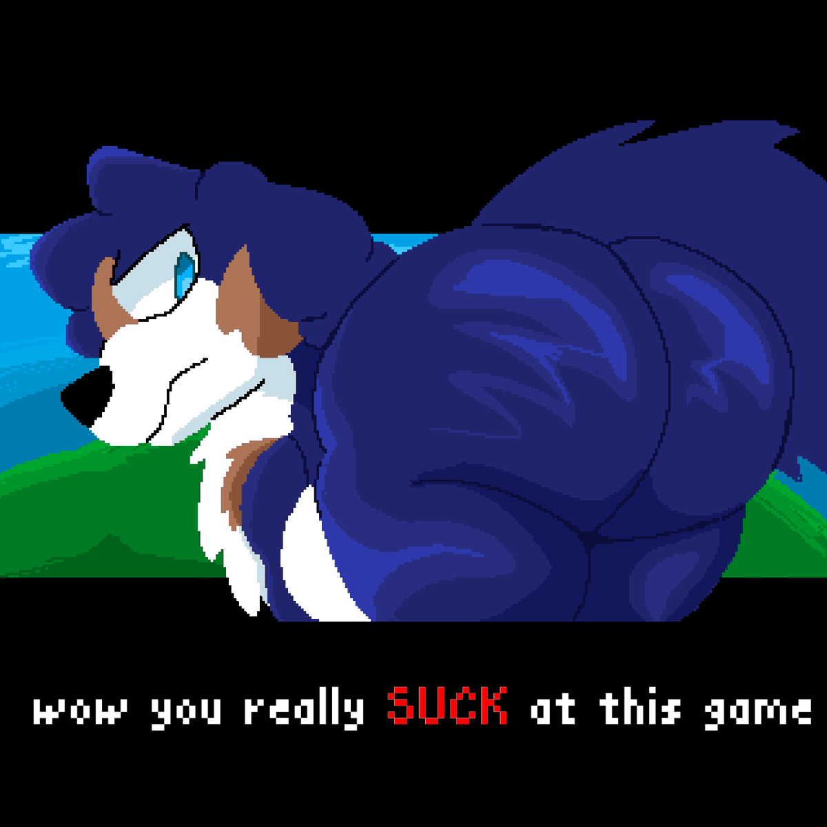 You keep losing to Oscar and it's just the tutorial. I know that attack where he opens his maw is tempting. But you shouldn't jump in no matter how comfy his maw looks or how cute he looks with you in his belly. Or how hot that game over screen with his big plump butt is