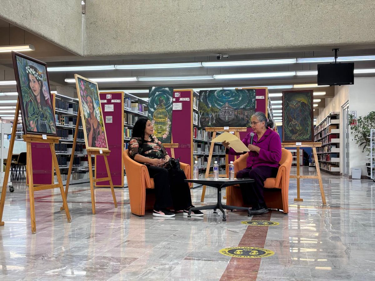 UASLP_CICSA's tweet photo. 📷📷 El pasado lunes 11 de agosto inauguramos la exposición pictórica "Conexiones Místicas en Color" de la talentosa Brit, Brenda Elizabeth Guzmán Juárez.

📷 Galería Fotográfica
📷 Del 11 de agosto al 20 de sep.

#ExposiciónPictórica #Arte #Galería #Brit #Cultura #CICSA #LaUASLP https://t.co/7Eu0UrodmZ