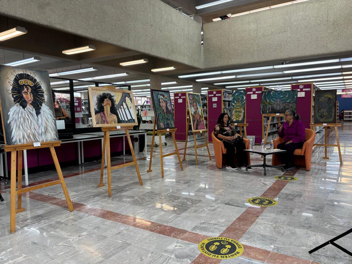 UASLP_CICSA's tweet photo. 📷📷 El pasado lunes 11 de agosto inauguramos la exposición pictórica "Conexiones Místicas en Color" de la talentosa Brit, Brenda Elizabeth Guzmán Juárez.

📷 Galería Fotográfica
📷 Del 11 de agosto al 20 de sep.

#ExposiciónPictórica #Arte #Galería #Brit #Cultura #CICSA #LaUASLP https://t.co/7Eu0UrodmZ