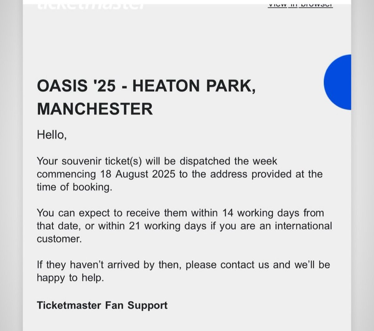 Latest Oasis News tweet media