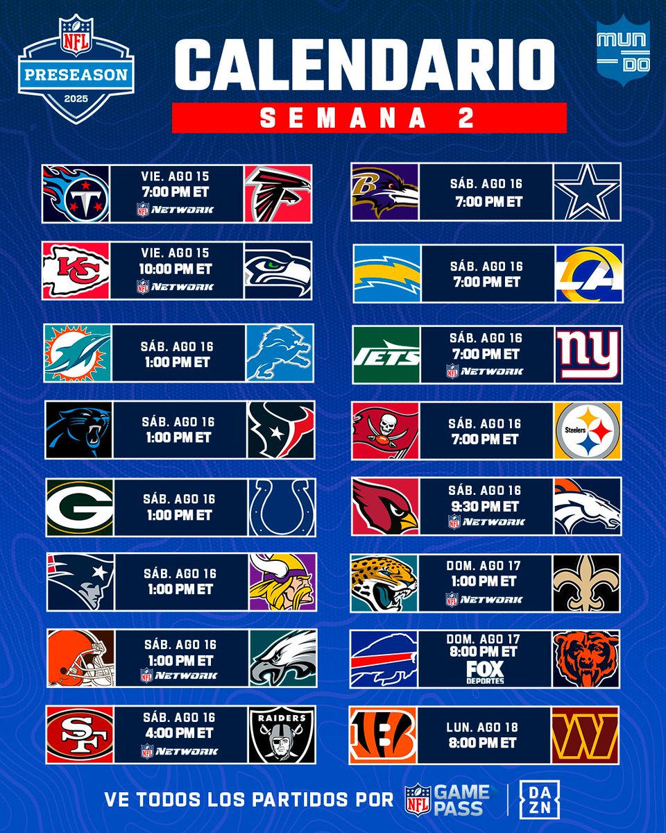 Mundo NFL tweet media