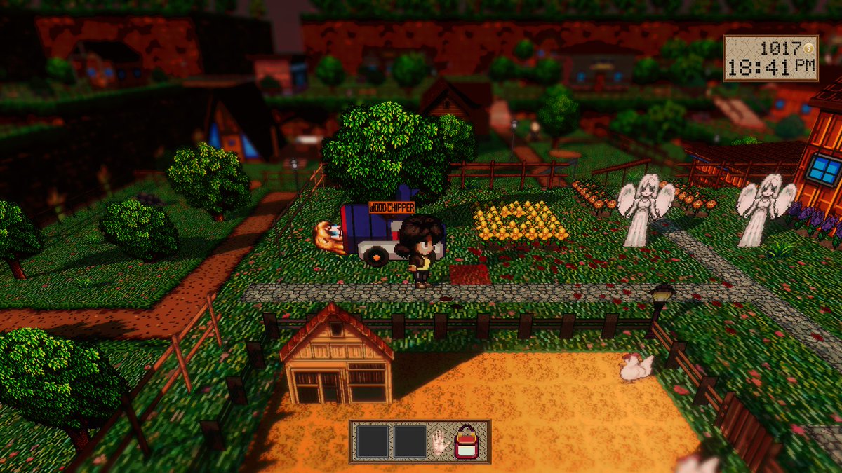 Check out Great Harvester. The farming sim with a body count. store.steampowered.com/app/3534500/Gr… 
#indiegames #indiedev #indiegame #IndieGameDev #PixelArt #solodev #wishlistwednesday