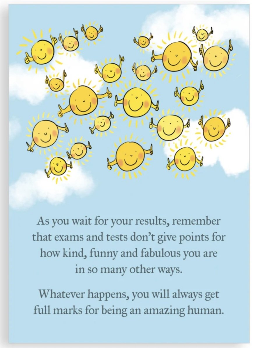 Good luck to our camogs and everyone receiving results tomorrow. Remember you are more than a grade.