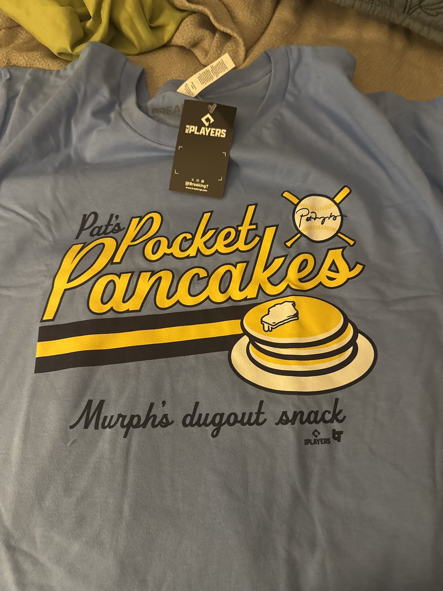 Can’t wait to wear this. If <a href="/munchamania/">Munch A Mania</a> were still around these could’ve been a fantastic breakfast special. As someone who spent a lot of time around Murph, this is so perfect.