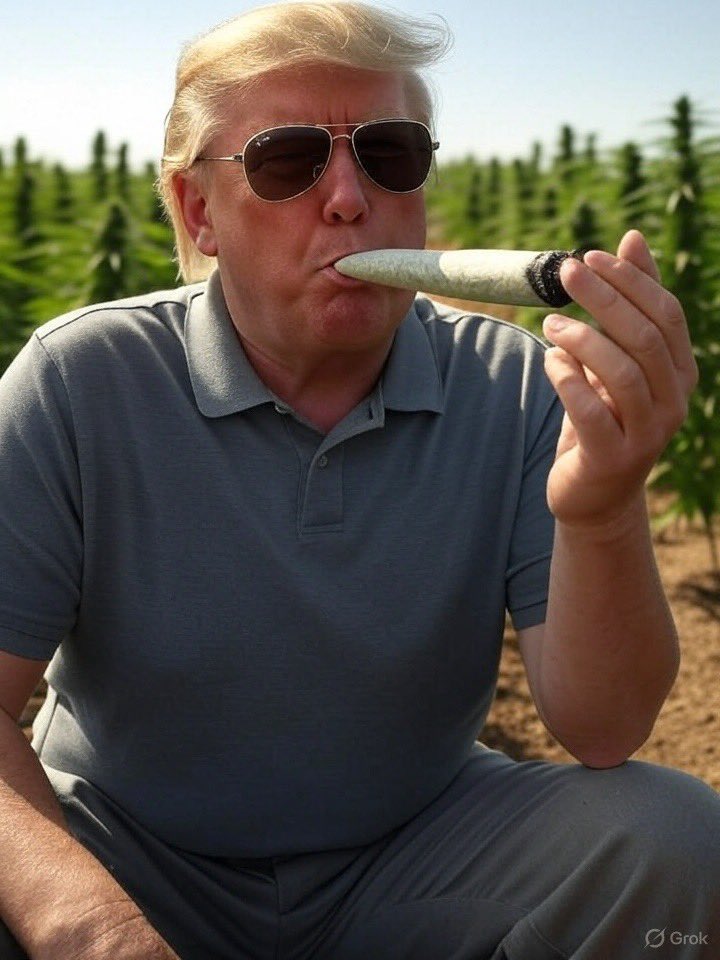 Trump weed meme coin has plenty of of dime bags to go around!!! Launching soooon! Follow to join our smoke circle! #weed #memecoin #memesola