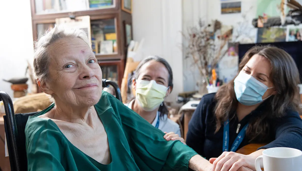 As hospice patient Kathy faced increasing health issues that made it difficult to do things on her own, her care team was there to help her feel independent. 

Read more about Kathy's journey through hospice care: vnshealth.org/stories/how-na…

#HospiceCare #SpiritualCare