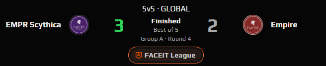 3 - 2 Masterclass 
GG EMPIRE
Casters really missed a banger
#FTierTank
