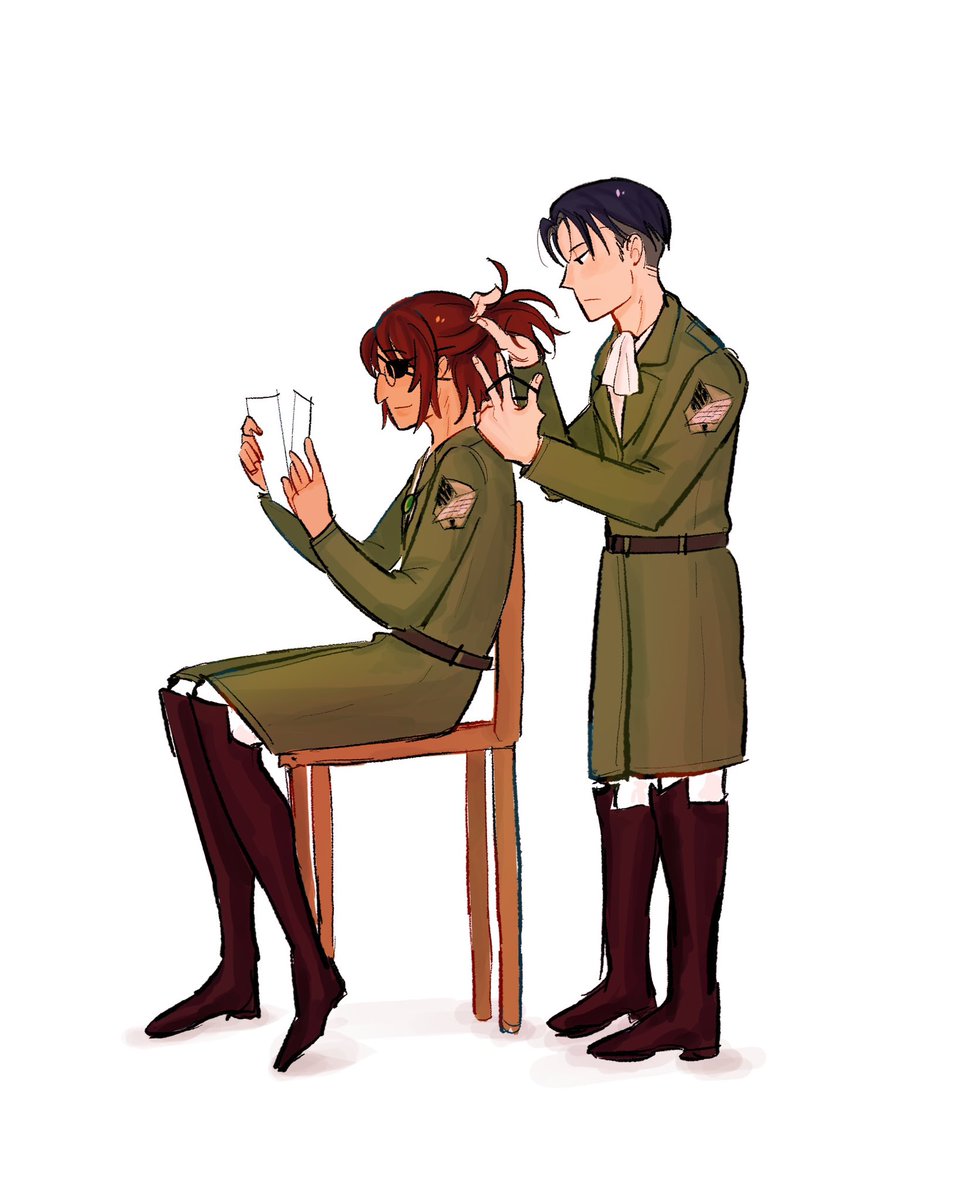 mikayonaa's tweet photo. Some things never change #levihan #gabibraun #aot https://t.co/2DtexDdR9X