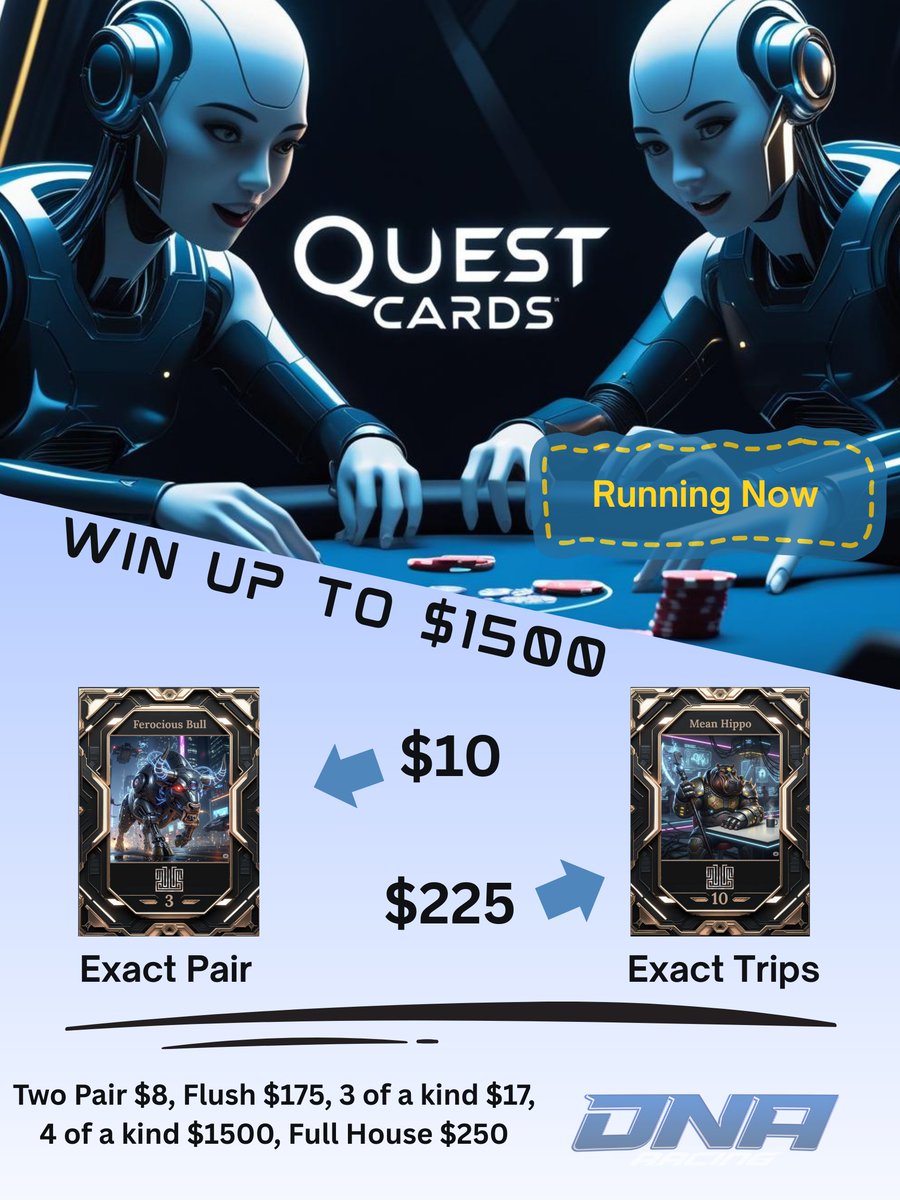 Spotonparts's tweet photo. Join the thrill! Race to snag exclusive cards, unlock epic rewards, and stack that cash! Play now, win big!
#CardRush #WinCash