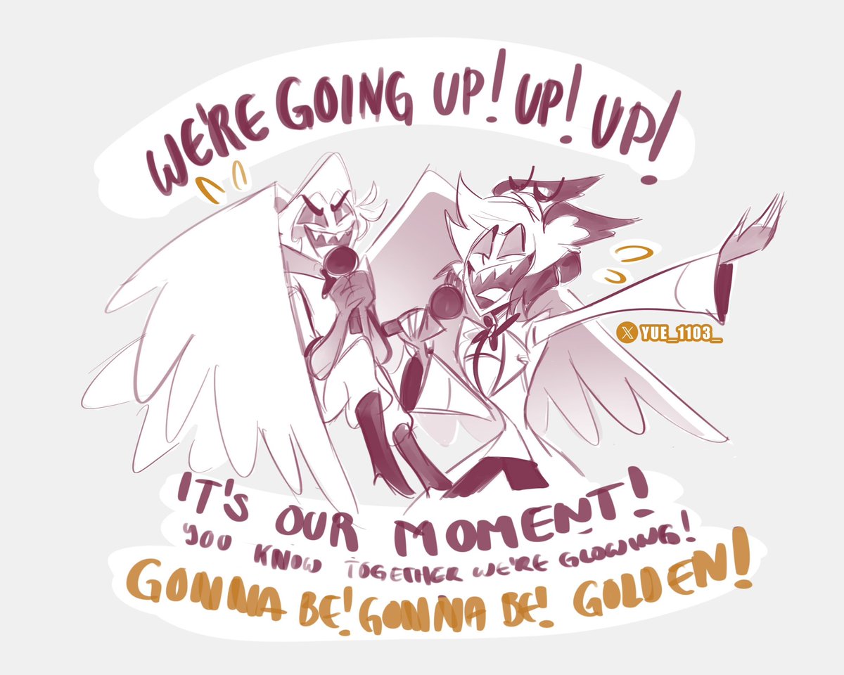 Karaoke Time! 🎤 ✨!

#hazbinhotel #radioapple #alastor #lucifer #KPOPDEMONHUNTERS k pop demon hunters golden hazbin