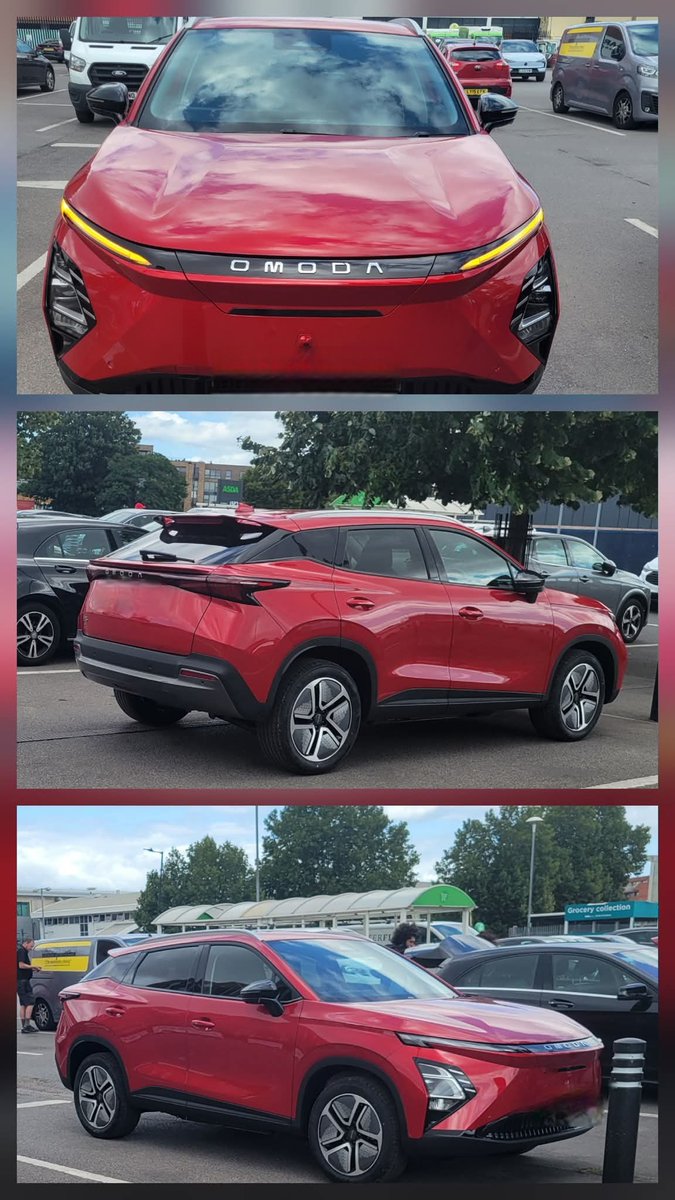 Boosboss's tweet photo. New car!  #Omoda I chose China!! Not a temu-tesla . This car looks great and is loaded with tech. Loads of fun!! https://t.co/oIJASMnSPt