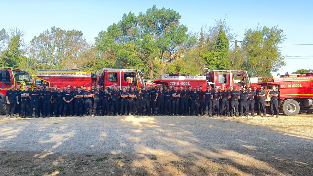 SDIS51's tweet photo. 🔜 Sur demande du centre opérationnel de zone Est @COZ_EST , le SDIS 51 engage une nouvelle relève vendredi matin. 

3/3 💬☑️ https://t.co/32IareLDSd