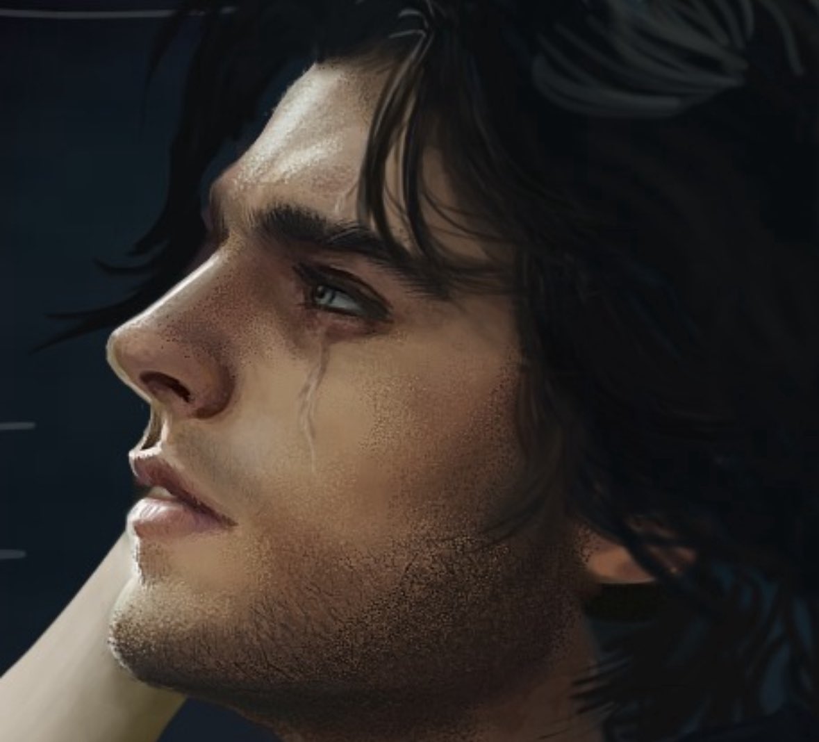 Rough character sneak peak of G.A.—tortured pianist, cursed Sangoma king &amp; founder of a conservatory that just might eat you alive.

At Graevenhaus, talent is currency, pain is the tithe, and love is as lethal as it is irresistible. 

On sub in 2 weeks! Agent: <a href="/weaverliterary/">Weaver Literary Agency 🦇 UPDATES ONLY</a>