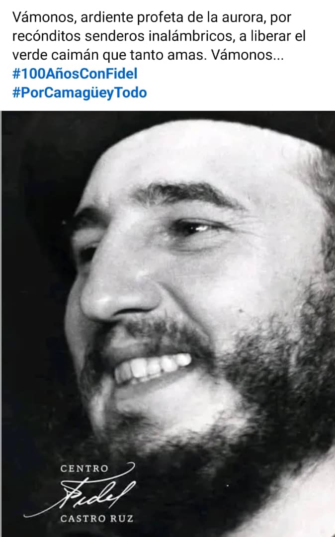 #100añosconfidel