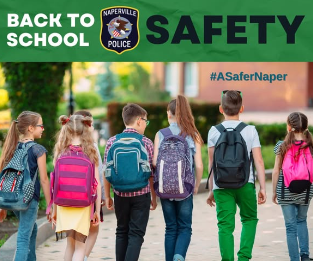 Naperville203's tweet image. Shared by @NapervillePD : As Naperville school children begin the school year, we want families and motorists to make back-to-school safety a priority to ensure a safe and successful start to the new school year. Learn how you can help at naperville.il.us/asafernaper #ASaferNaper