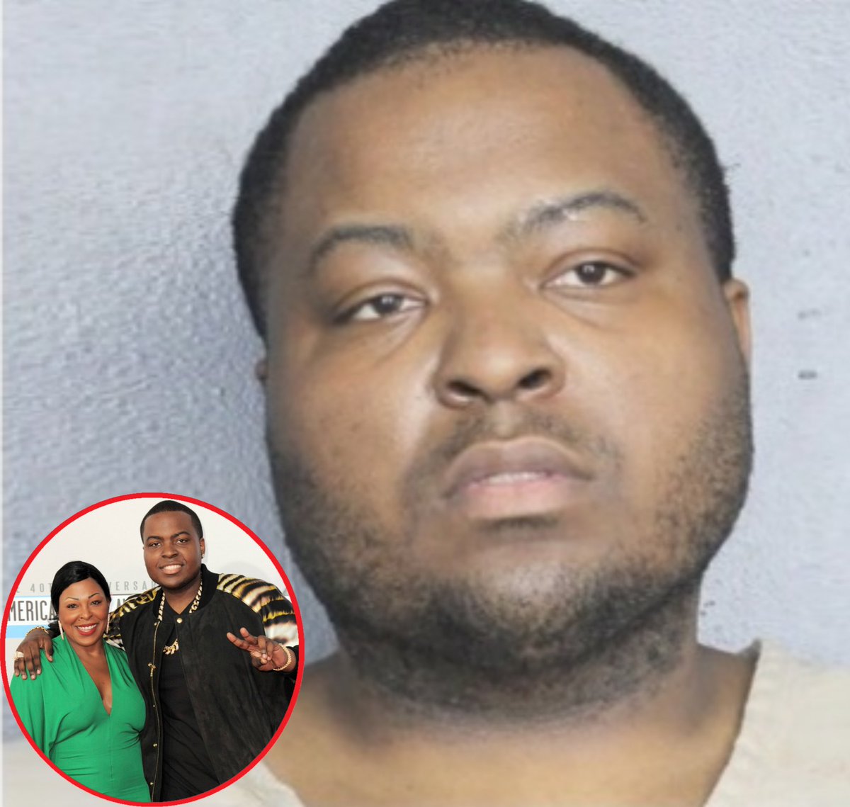 mymixtapez's tweet photo. Sean Kingston asks the judge for 2 years of house arrest instead of 6 years in prison, saying he’s never been locked up before.

His mother has already been sentenced to 5 years in prison for the same crime. https://t.co/c1V04wl3Vn