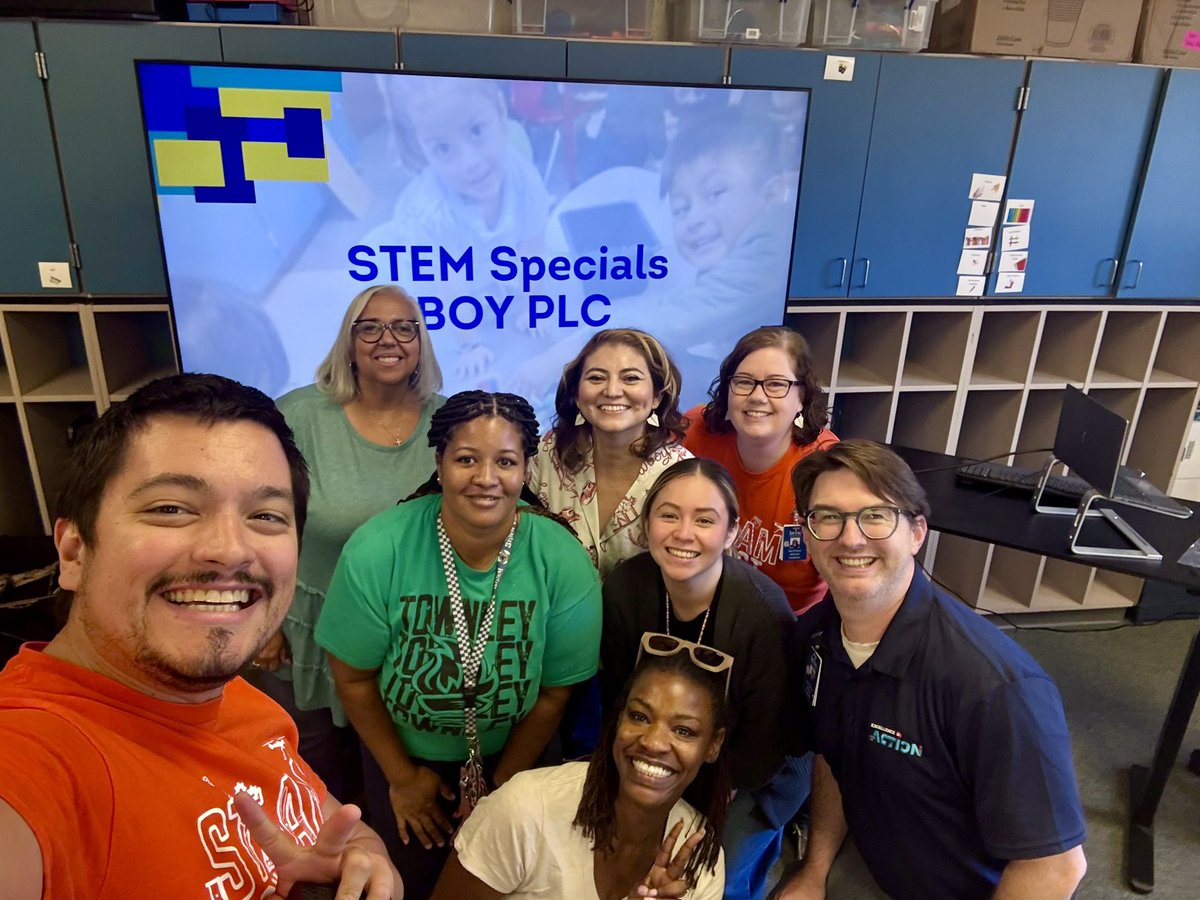 STEM —A great TEAM!! <a href="/Enrichment_IISD/">Erin O’Connor</a> We growing🌱🪴 <a href="/JHaleyBulldogs/">John Haley Elementary</a>