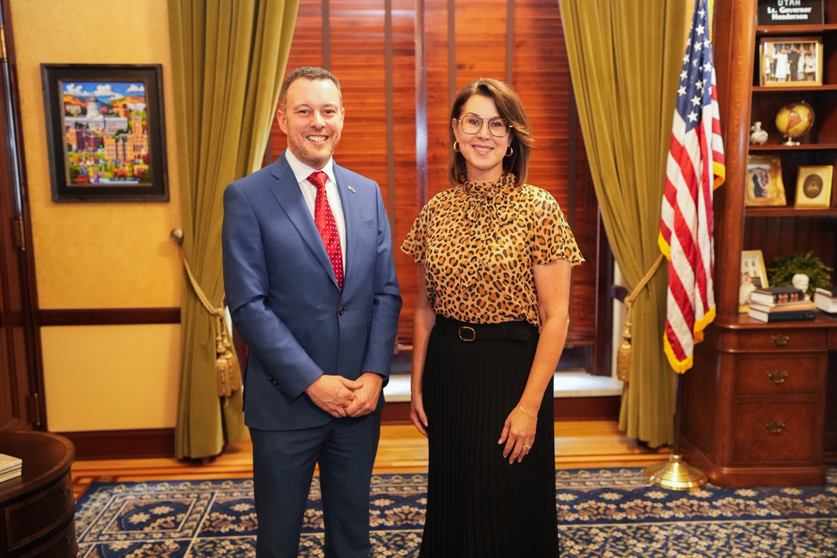 Lt. Gov. Deidre M. Henderson (@lghendersonutah) on Twitter photo Today we met with Mr. Colin Gray, Head of the Scottish Government in the United States. Scotland and the beehive state share similar goals when it comes to energy production, higher education, and technological innovation. This growing relationship will benefit Utahns for years Today we met with Mr. Colin Gray, Head of the Scottish Government in the United States. Scotland and the beehive state share similar goals when it comes to energy production, higher education, and technological innovation. This growing relationship will benefit Utahns for years