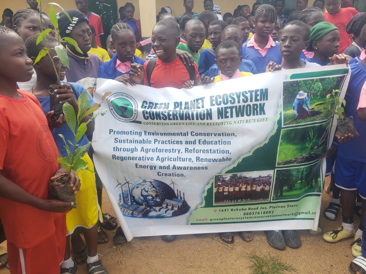 We made an inspiring stop at Government Secondary School, Gyel, for another impactful day of climate action and environmental education.