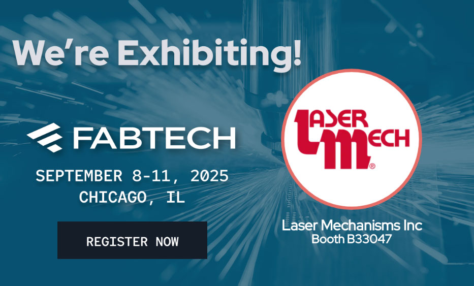 Only a few weeks left until FABTECH 2025!
Laser Mechanisms Inc will be there alongside industry leaders, innovators, and change-makers.
🎟 Get your free pass here: i.snoball.it/p/DhAjN/l/2
📍Visit us at Booth: B33047
#FABTECH2025 #FABTECH #Robotics #RoboticWelding