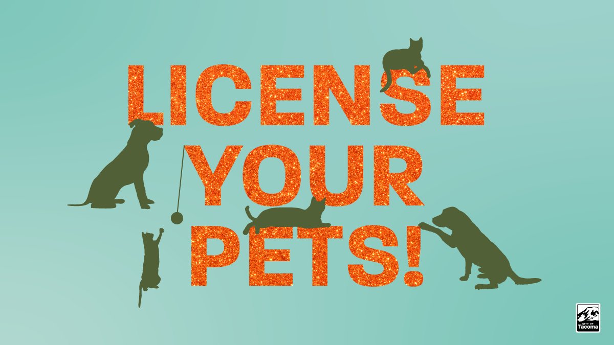 🐶😽 Animal licensing fees are increasing on 9/1. To encourage responsible pet ownership and curb animal overpopulation in #Tacoma, the biggest fee increase will be applied to pets who have not been spayed or neutered. Learn more and see updated fees at http://tacoma.gov/animallicensingfees. 
