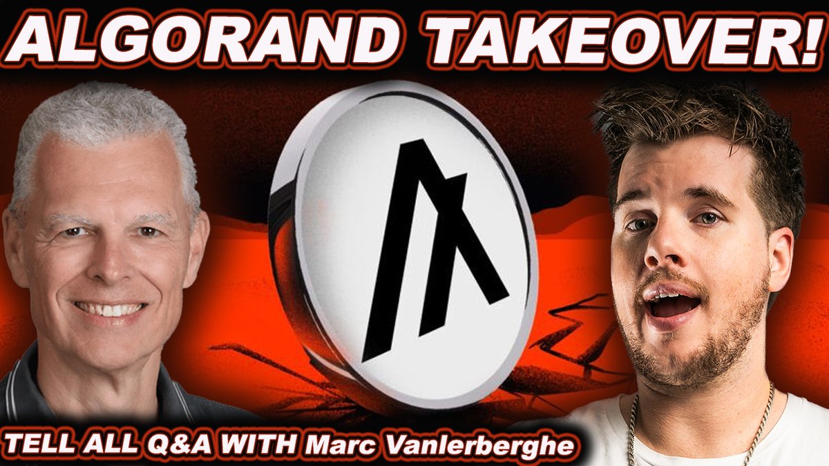 Aj (@ajwritescrypto) on Twitter photo 🚨 ATTENTION #ALGOFAM! 🚨
I sat down with Marc, <a href="/AlgoFoundation/">Algorand Foundation</a>'s CSMO, for over TWO HOURS in Las Vegas!
Why?
To answer YOUR questions about the future of $ALGO!
Do NOT sleep on this interview!
⬇️ Full Interview With <a href="/marcvl/">marcvl.algo🇺🇦</a> ⬇️
youtu.be/WoVWjlOJKE8 🚨 ATTENTION #ALGOFAM! 🚨
I sat down with Marc, <a href="/AlgoFoundation/">Algorand Foundation</a>'s CSMO, for over TWO HOURS in Las Vegas!
Why?
To answer YOUR questions about the future of $ALGO!
Do NOT sleep on this interview!
⬇️ Full Interview With <a href="/marcvl/">marcvl.algo🇺🇦</a> ⬇️
youtu.be/WoVWjlOJKE8