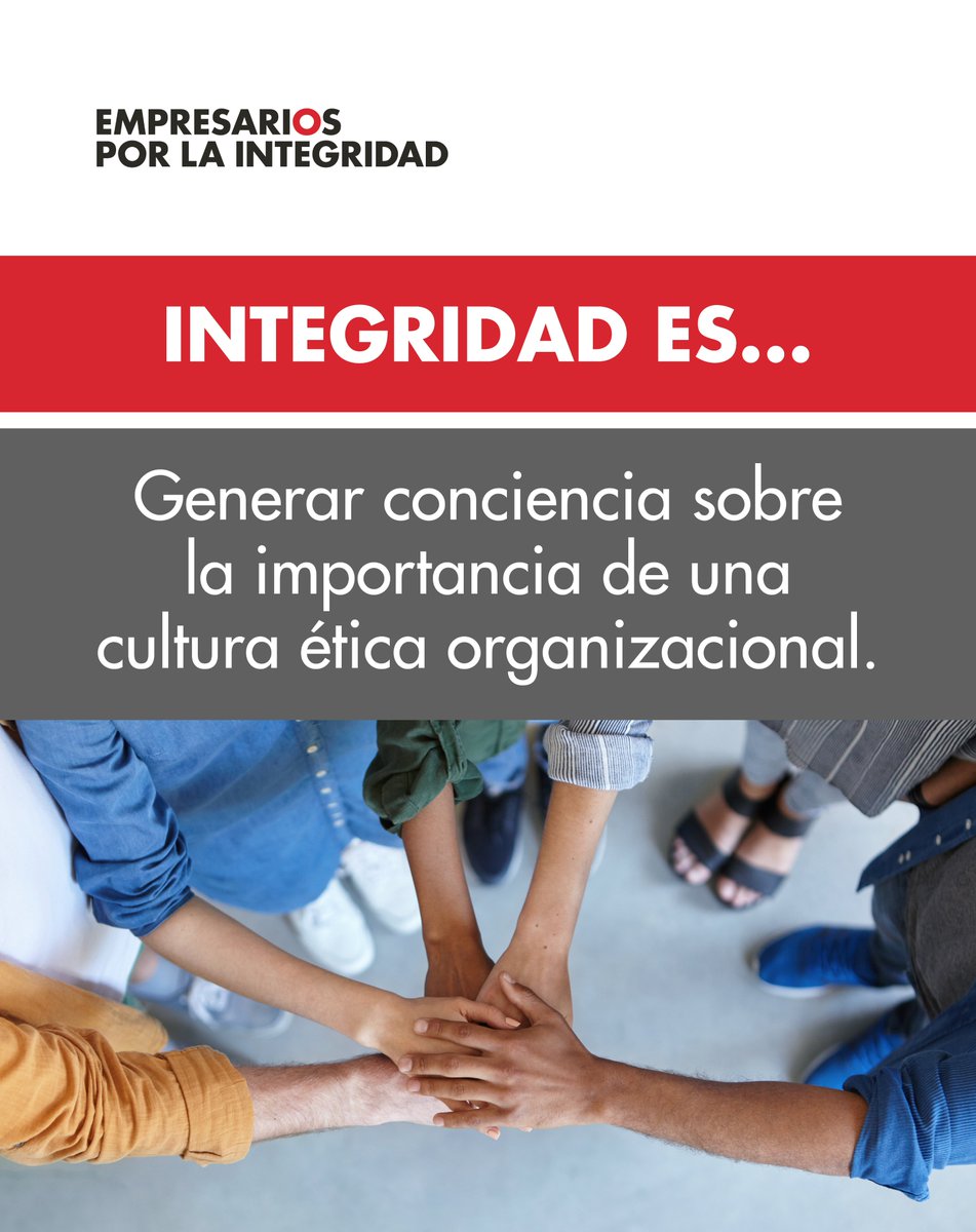 Empresarios por la Integridad (@exiperu) on Twitter photo Cuando ser íntegro se convierte en parte de la cultura, no hace falta pensarlo dos veces: se hace lo correcto, siempre. 💪
En <a href="/ExIPeru/">Empresarios por la Integridad</a> , promovemos organizaciones donde la ética no es un discurso, sino una práctica diaria que inspira, guía y transforma.
#Integridad Cuando ser íntegro se convierte en parte de la cultura, no hace falta pensarlo dos veces: se hace lo correcto, siempre. 💪
En <a href="/ExIPeru/">Empresarios por la Integridad</a> , promovemos organizaciones donde la ética no es un discurso, sino una práctica diaria que inspira, guía y transforma.
#Integridad