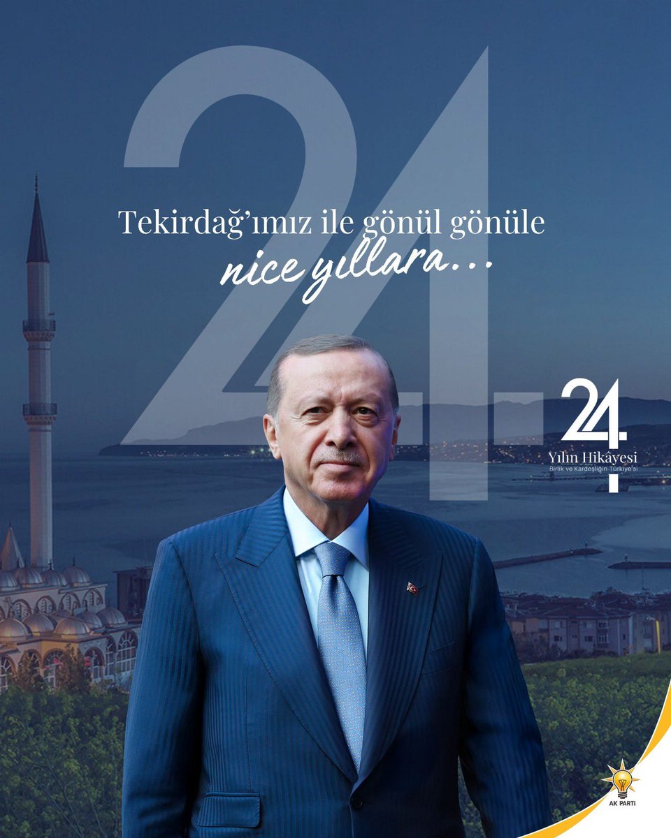 Milletimizle El Ele, Hep Daha İleriye!

AK Parti olarak milletimize hizmet serüvenimizde 24 yılı geride bırakmanın onurunu yaşıyoruz. Cumhurbaşkanımız Sayın Recep Tayyip Erdoğan’ın liderliğinde; adalet, kalkınma ve demokrasi yolunda attığımız adımlar, ülkemizi daha güçlü, daha