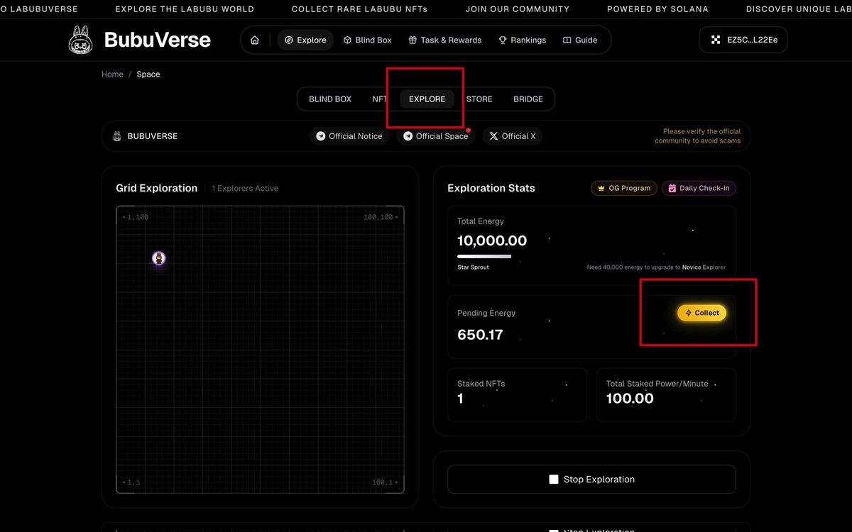 🚀 Solana 链最新零撸空投来袭！ 🚀 <a href="/bubu_verse/">BubuVerse</a>
免费领取【拉布布 NFT】，还能持续赚积分，博取空投！
参与方式：
1️⃣ 登录网站 👉 bubuverse.fun/?ref=2UTadsHo6…
2️⃣ 免费领取 1 个拉布布 NFT
3️⃣ 完成推特绑定 &amp; 简单任务 → 解锁更多 NFT
4️⃣ 质押 NFT → 持续领取代币奖励 💰
<a href="/bubu_verse/">BubuVerse</a>