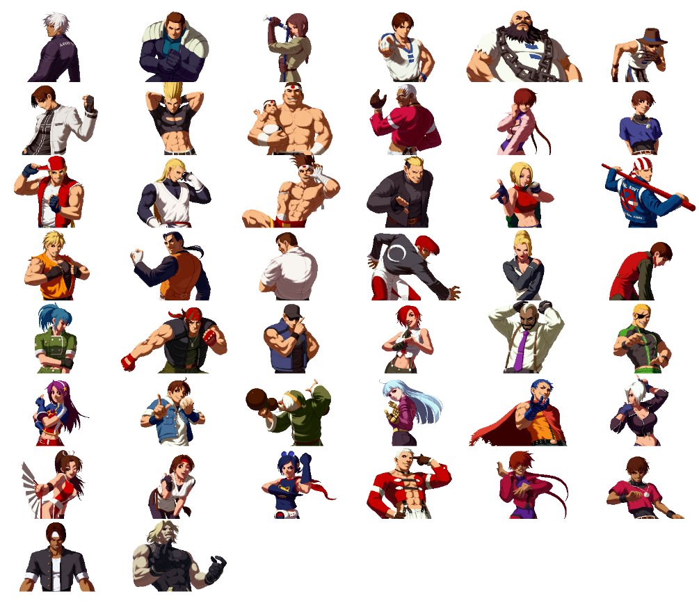 viuvasdokof's tweet image. The King of Fighters 2002: Full Roster

#KOF2002 #SNK #KOF