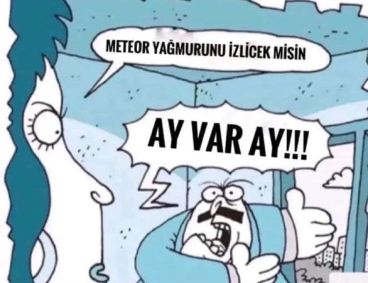 Amma da millet heveslendi, Perseid meteor yağmuru turları, geceleri vs. yapıldı ama tam da normal akşam saatlerinde Ay dolunaya yakın ve gökyüzünü bayağı parlatıyor bu aralar. Kısacası hele bir de şehiriçinde yaşıyor ve meteor yağmuru izlemek isterseniz boşuna gaza gelmeyelim ☺️