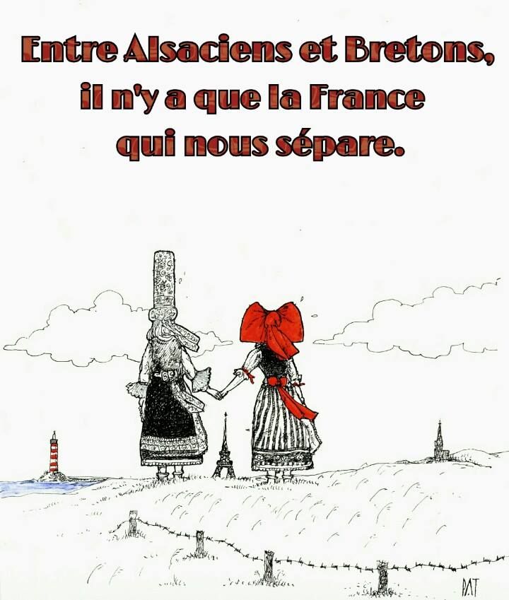 Entre l'#Alsace et la #Bretagne il y a un tas de #fumier qu'on appelle #france.