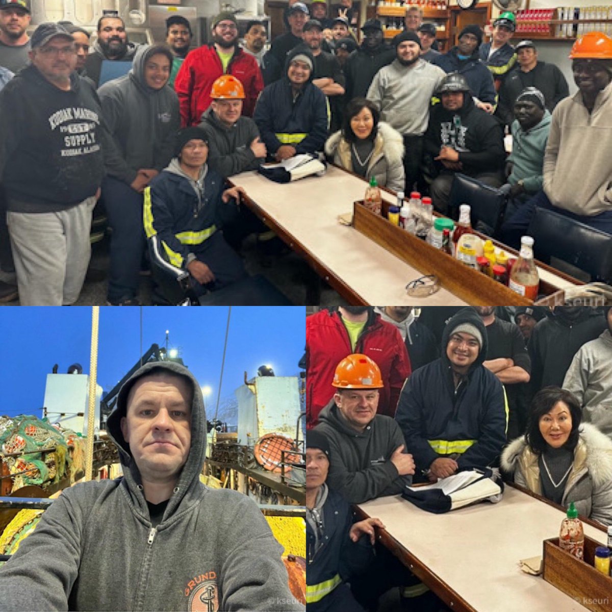 kseuri's tweet image. Pride in profession - recognizing 6-year crew Pavel Kostenko, a day after his birthday. With all Excellent reviews, Pasha is a valued member of the FFamily. Keep up the good work - I’m proud to work with you. 

#FishFinest  WildAlaskaSole