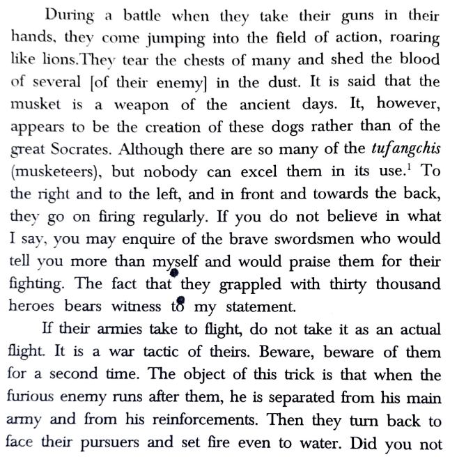 kavisipahi's tweet photo. Jangnama of Qazi Nur Muhammad (hostile source, written 1764-1765) briefly notes the Sikhs' use of feigned retreats to defeat their enemies decisively. https://t.co/jBIRsagXW8