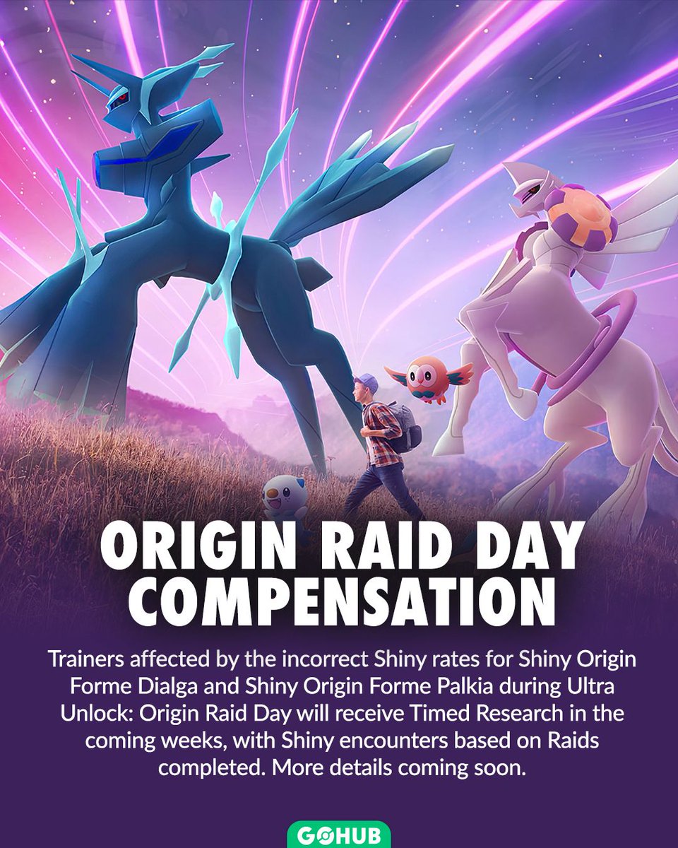 Pokémon GO Hub tweet media