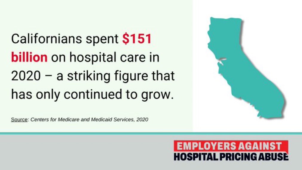ApplPharmSolutions (@applpharmsolns) on Twitter photo When hospital systems abuse their pricing power, CA #employers and working families feel the impact through rising #healthcare costs. We’re partnering with <a href="/HsptlPriceAbuse/">Employers Against Hospital Pricing Abuse</a> to raise awareness and call for fair #hospital pricing practices. Learn more: bit.ly/43hZfsX. When hospital systems abuse their pricing power, CA #employers and working families feel the impact through rising #healthcare costs. We’re partnering with <a href="/HsptlPriceAbuse/">Employers Against Hospital Pricing Abuse</a> to raise awareness and call for fair #hospital pricing practices. Learn more: bit.ly/43hZfsX.