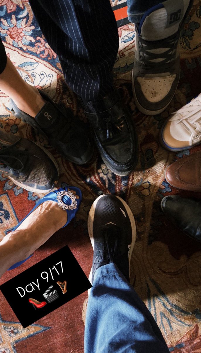 Desde el set de Royally Screwed tenemos esta imagen publicada vía stories por la directora Sophia Kiapos.