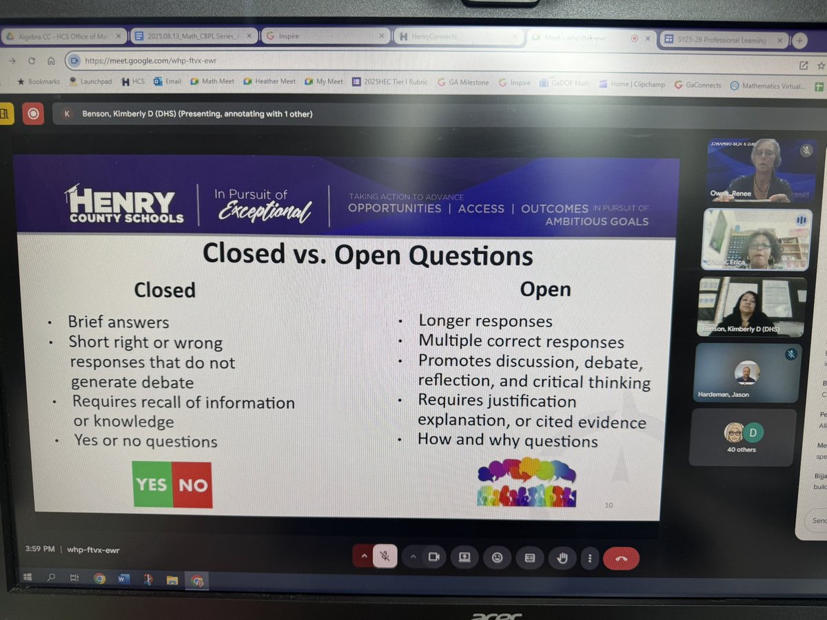 Renee Owen (@crypticmaestro) on Twitter photo Loved sitting in on our CBPL for Algebra CC today. We are developing rigorous questions and reviewing an upcoming learning plan from the <a href="/GaDOEMath/">GaDOEMath</a>. My facilitators rocked it out! <a href="/Math_HCS/">Mathematics HCS</a> <a href="/HenryCountyBOE/">Henry County Schools</a> Loved sitting in on our CBPL for Algebra CC today. We are developing rigorous questions and reviewing an upcoming learning plan from the <a href="/GaDOEMath/">GaDOEMath</a>. My facilitators rocked it out! <a href="/Math_HCS/">Mathematics HCS</a> <a href="/HenryCountyBOE/">Henry County Schools</a>
